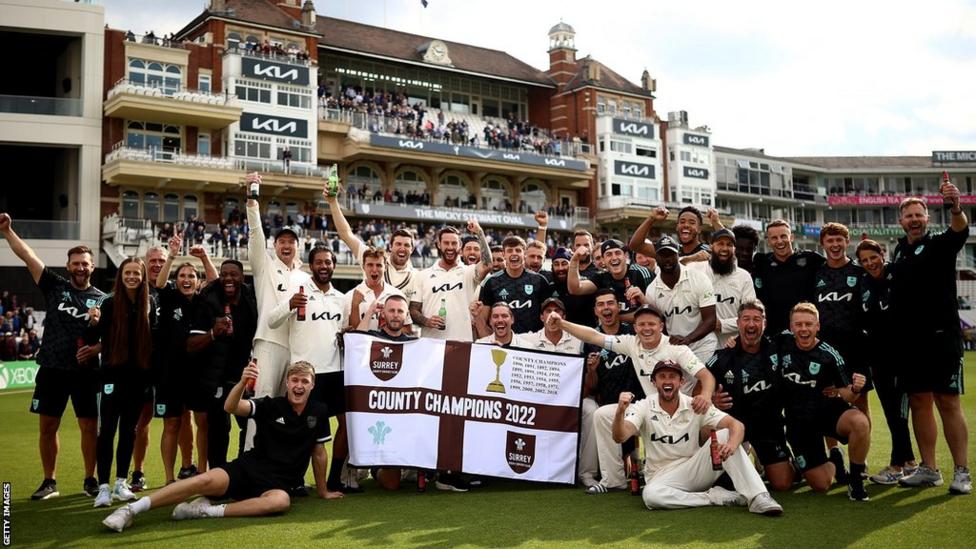 County Championship 2023: Champions Surrey to start next season at Lancashire